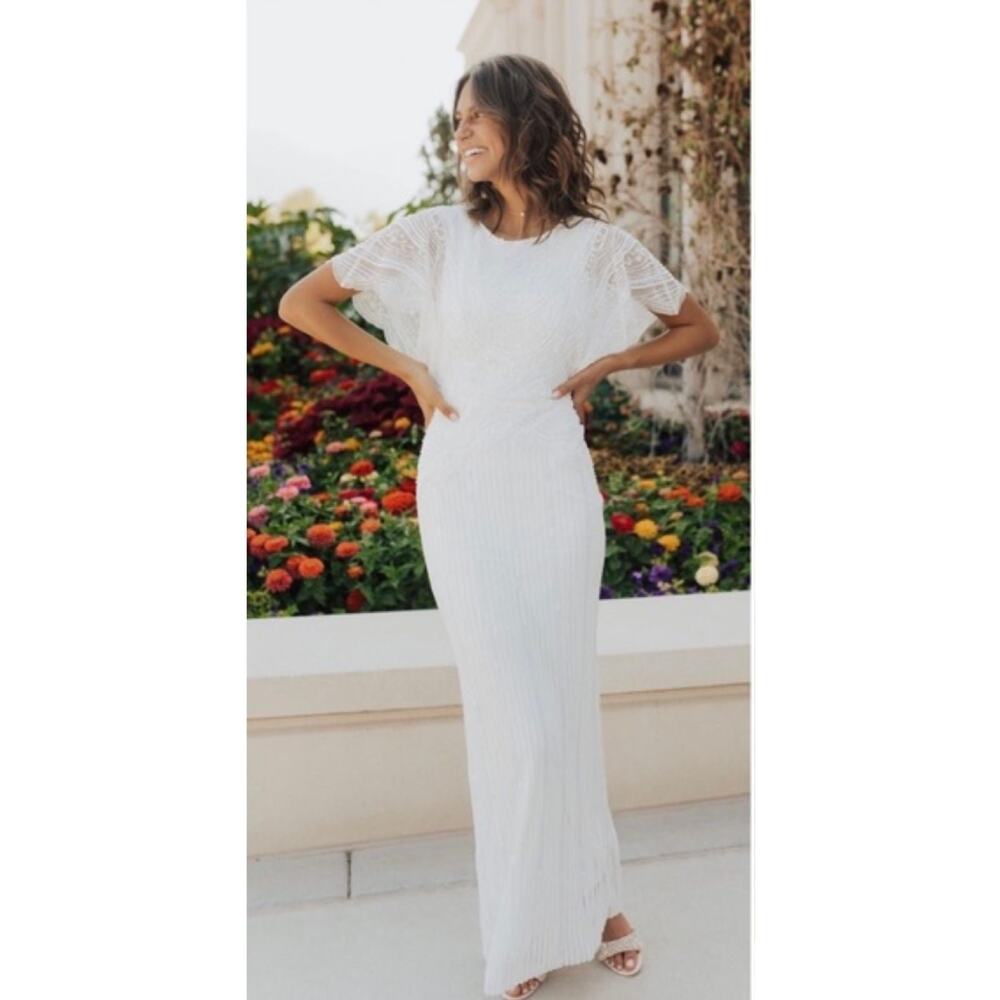 NWT❤️Anthropologie BHLDN Bonheur Dress sz14 - Picture 8 of 12